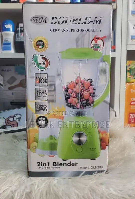 Double MM 2-in-1 Blender 350 Watt 1.5L Jar and Grinder · Photo 1