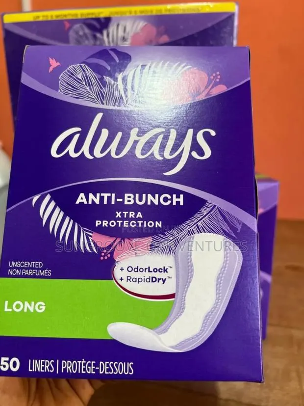 Always Panty Liner (Anti Bunch)50cts 1x4 · Photo 1