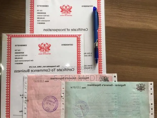 Business Certificate Registration · Photo 1