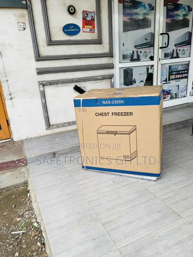 Fabulous Grey Nasco 198ltrs Chest Freezer Nas-230sk · Photo 1