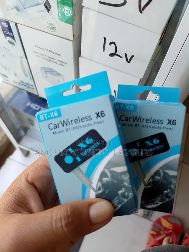 BT-X6 Car Bluetooth Wireless Receiver AUX Hands-Free · Photo 1