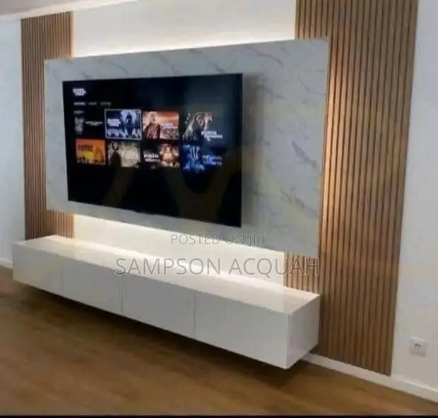 Laminated Panels Decor With Lighting System · Photo 1