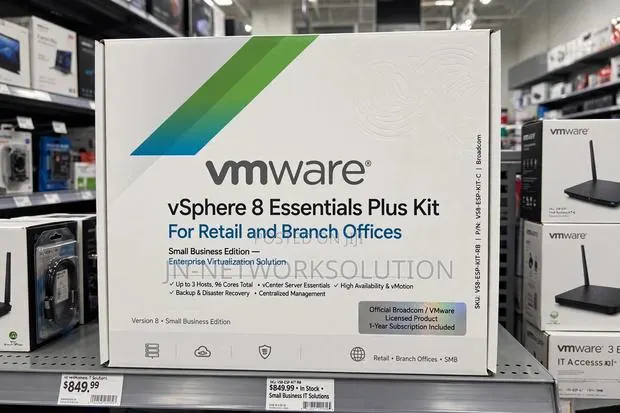 VMware vSphere 8 Essentials Plus for Retail and Branch Offices