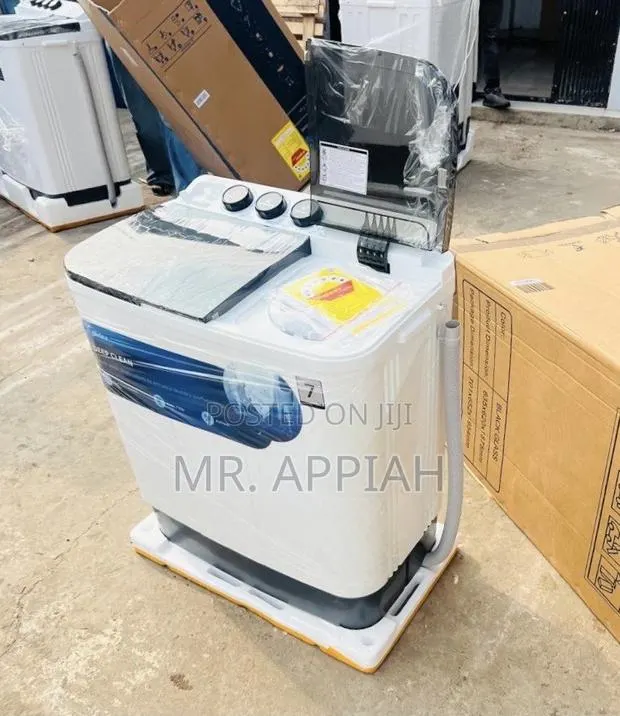 Energy Saving Midea 7kg Twin Tub Washing Machine(Spin Dry) White · Photo 1
