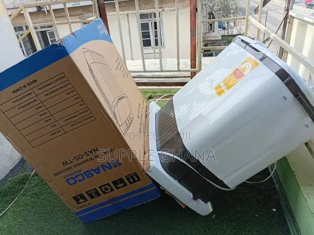 Nasco 5kg Twin Tub Washing Machine – Fresh Clothes in No Time · Photo 1