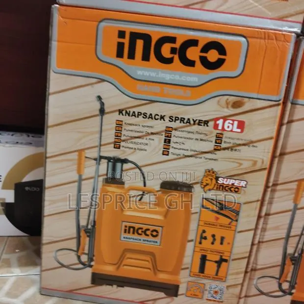 Promo!! Promo!! On Our Genuine 16l Knapsack Sprayer From Ingco · Photo 1