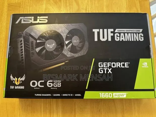 Asus Tuf Gaming Geforce GTX 1660 Super Overclocked 6gb Edition Gddr6 · Photo 1