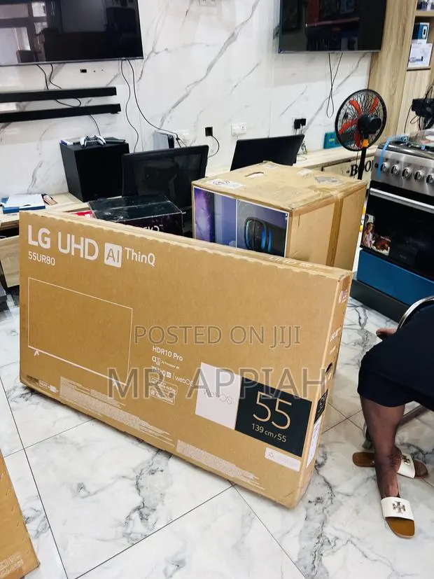 Purchase Sleek LG 55” Uhd Smart TV(2024 Model) Black · Photo 1