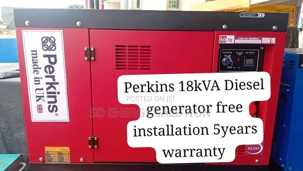 Perkins 18kVA Silent Generator – Powerful Durable · Photo 1