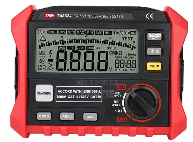 Ta862a High Quality Digital Ground Resistance Tester · Photo 1