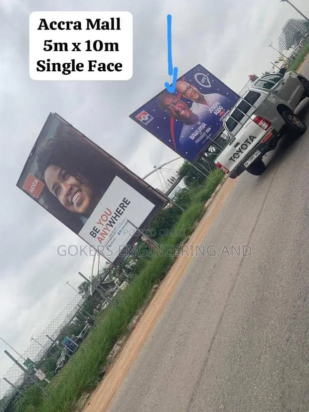 Accral Mall 5/10 Meters Landscape Billboard for Rent · Photo 1