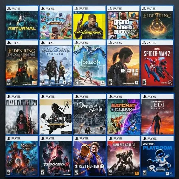 Ps5 Games (Solid) · Photo 1