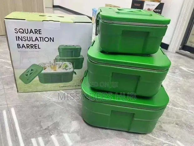 3pcs Square Insulation Barrel Set (2.5L, 5L and 10L) · Photo 1