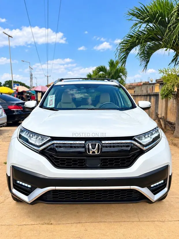 Honda CR-V Touring AWD 2020 White · Photo 1