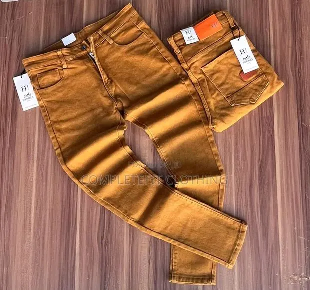 Bright Coloured Jeans Trousers Available in Sizes and Colours · Photo 1