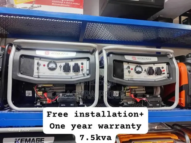 Power Crisis Solution 7.5kva Ecoolmax Diesel Genset 7.5kva · Photo 1