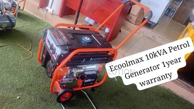 Ecoolmax 10kVA Petrol Generator for Home Business · Photo 1