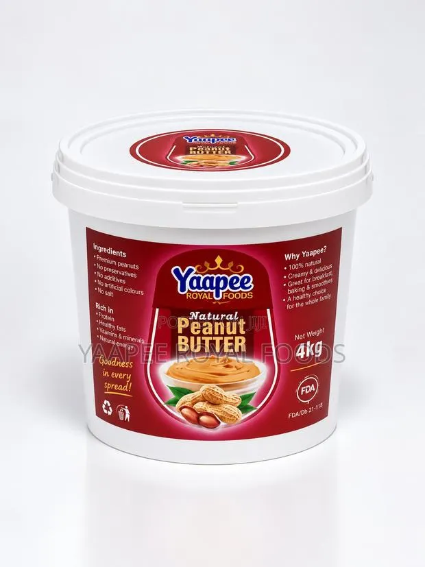Yaapee Royal Foods Peanut Butter 4kg · Photo 1