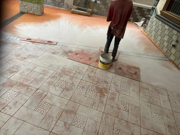 Professional Concrete Stamp Work · Photo 1