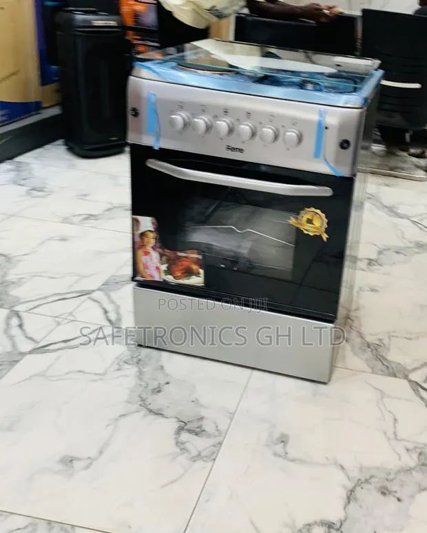 Just Order Good Ferre 2 Gas + 2 Electric Cooker 60x60 Grey · Photo 1