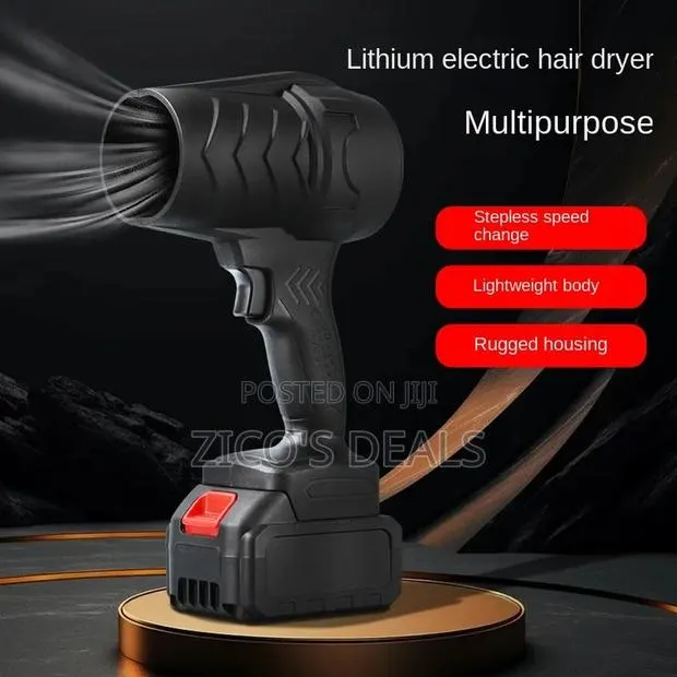 Turbo Jet Blower – High-Power Water Dust Removal Machine · Photo 1