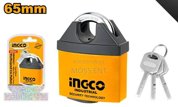 Weatherproof Iron Padlock 65mm - Dbik4651 · Photo 1