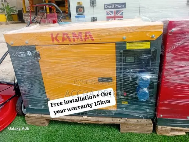 15kva Safe and Sound Operational Generator Kama 15kva · Photo 1