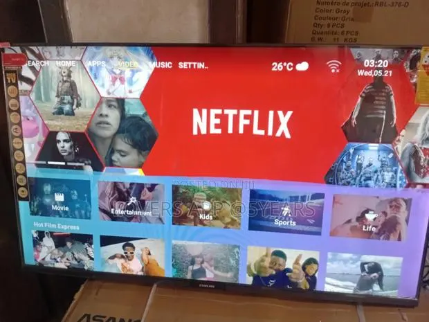 Nikai 43-Inch Smart Television With Wi-Fi · Photo 1