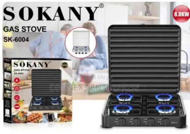 4 Burner Gas Stove · Photo 1