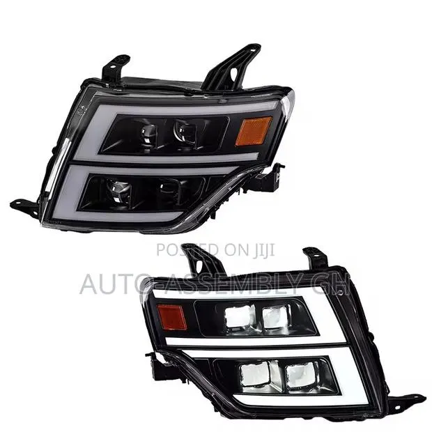 Mitsubishi Pajero Headlights (LED) PAIR 2010,2012,2016-2022 · Photo 1