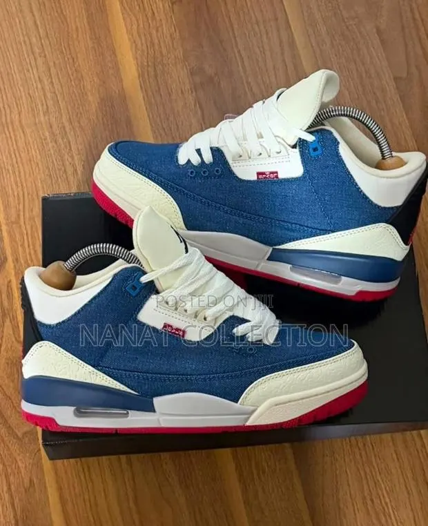 Levi’s X Air Jordan 3 Retro SP “Denim” Sneakers · Photo 1