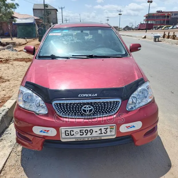 Toyota Corolla 2007 Red · Photo 1