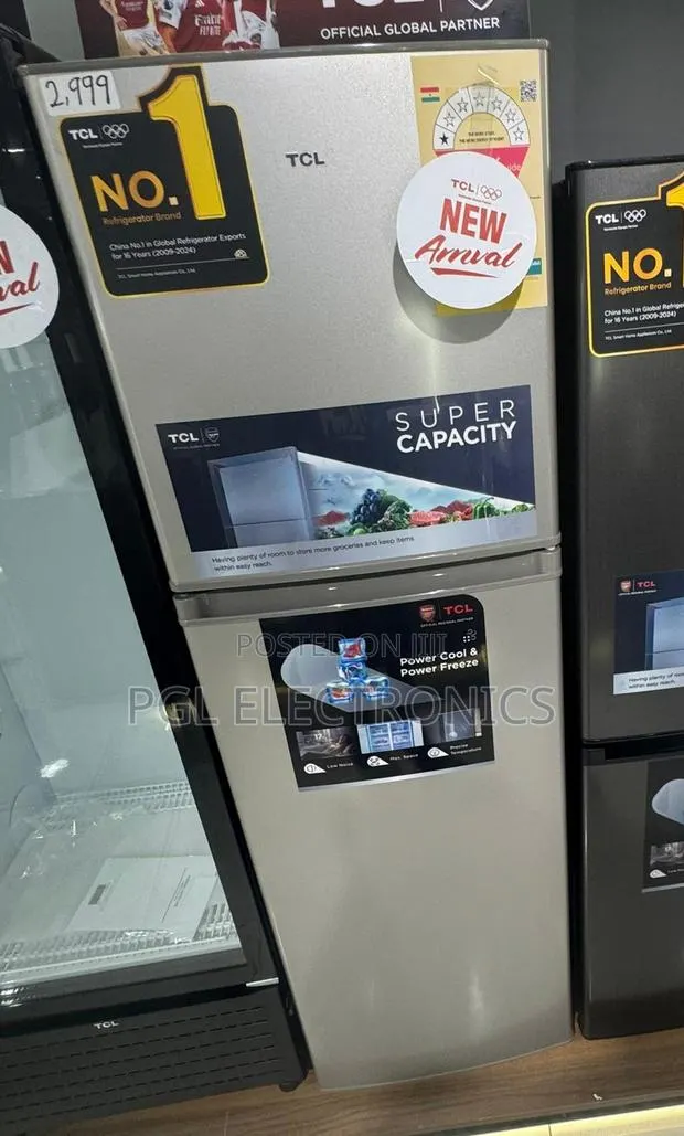 TCL 165ltr Top Freezer, Energy Saving Fridge F216tms · Photo 1