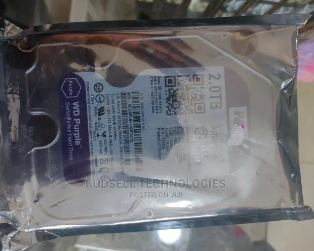 2tb Survaillance Hdd Wd Purple · Photo 1