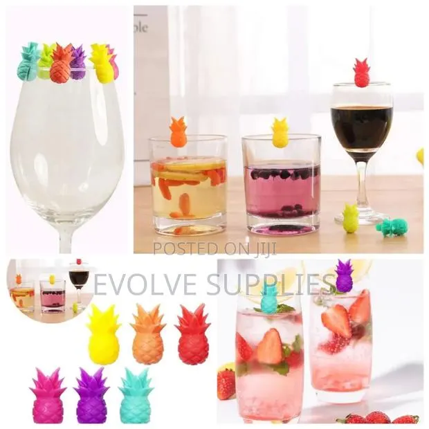 Pineapple Drink Marker (6pcs Pack) · Photo 1