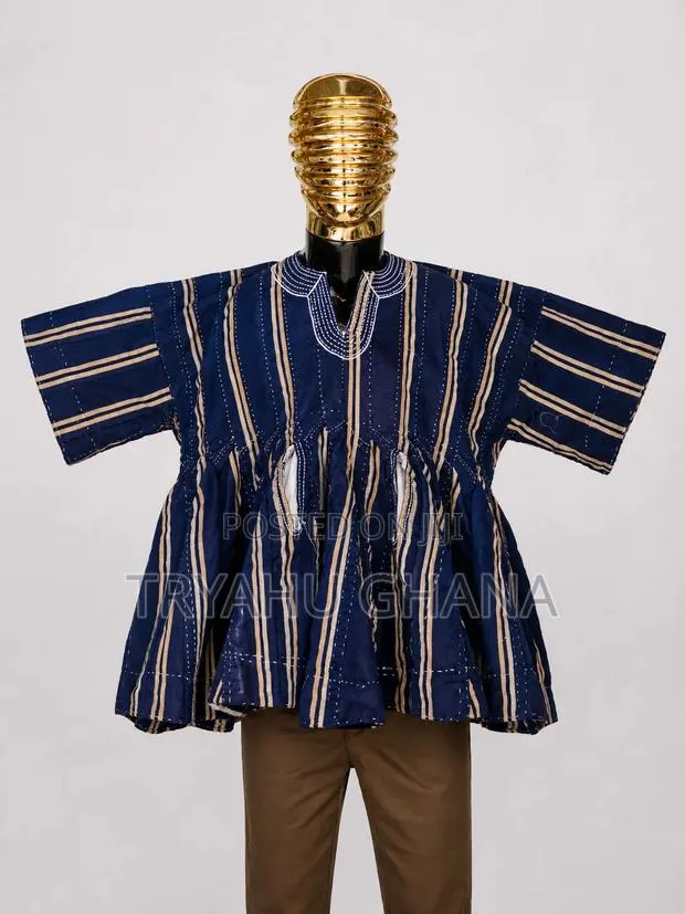 Shop Stylish Men’S Smocks-Fugu Clothing in Ghana – Tryahu New Design · Photo 1