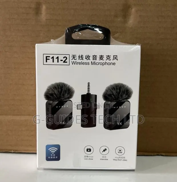 F11-2 Wireless Microphone, 3-in-1 Universal Wireless Microphone · Photo 1