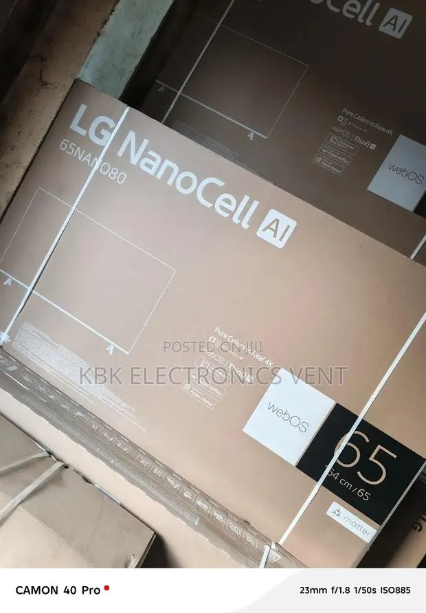 Lg 65nanocell( 65nano81t)Smart Satellite Digital Led Tv · Photo 1