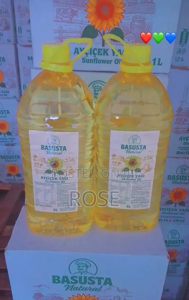5 Liters Basuata Sunflower Oil · Photo 1