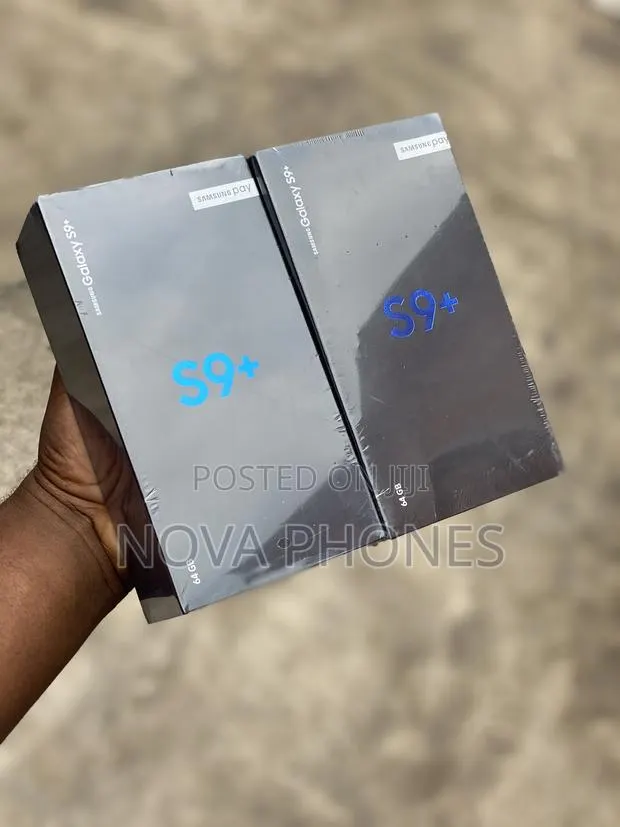 New Samsung Galaxy S9 Plus 64 GB Black · Photo 1