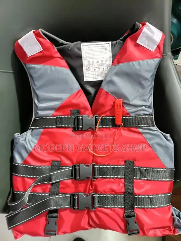 Life Jacket Safety Vest for Boating and Fishing · Photo 1