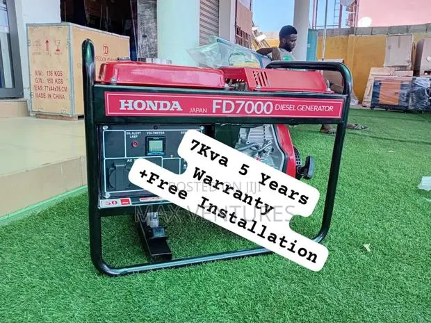 7.0kva Honda Diesel Generator Power Efficient · Photo 1