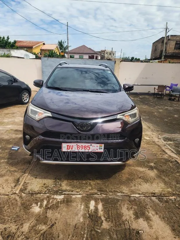 Toyota RAV4 SE 4dr SUV (2.5L 4cyl 6A) 2018 Maroon · Photo 1