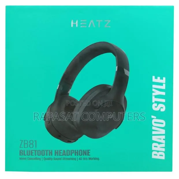 Heatz ZB81 Noise Cancellation Bluetooth Headphone · Photo 1