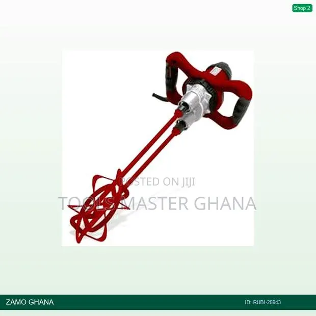 Rubimix-9-Duplex Mortar Mixer 1350w - Rubi-25943 · Photo 1