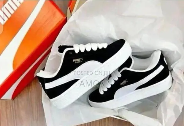 Puma Suede Xl Black/White · Photo 1