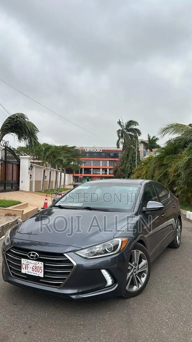 Hyundai Elantra Limited Sedan FWD (2.0L 4cyl 6A) 2017 Blue · Photo 1