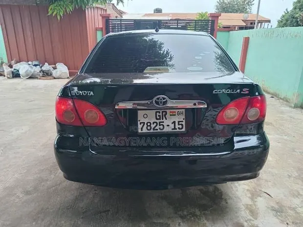 Toyota Corolla S 2007 Black · Photo 1