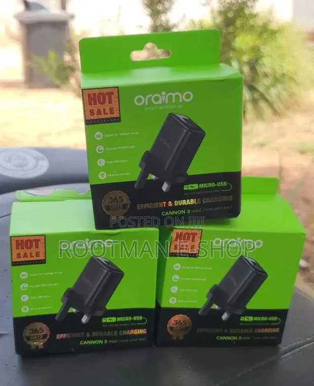 Mirco Usb Completel 5w Charger (Oraimo) · Photo 1