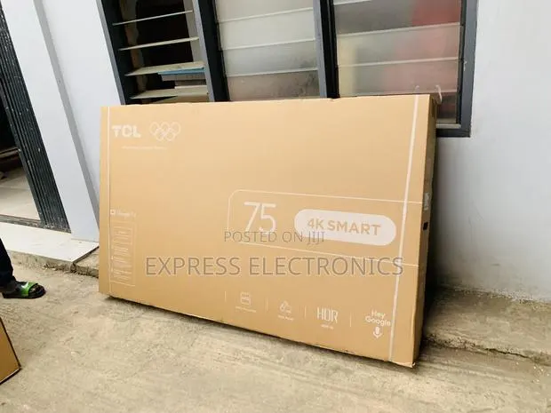 Brand New L TCL 75" Class 4-Series UHD HDR LED Smart Google · Photo 1